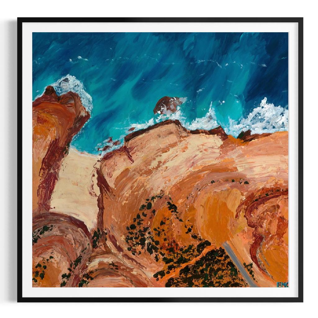 The secret cove - Paper PRINT (Framed/unframed)