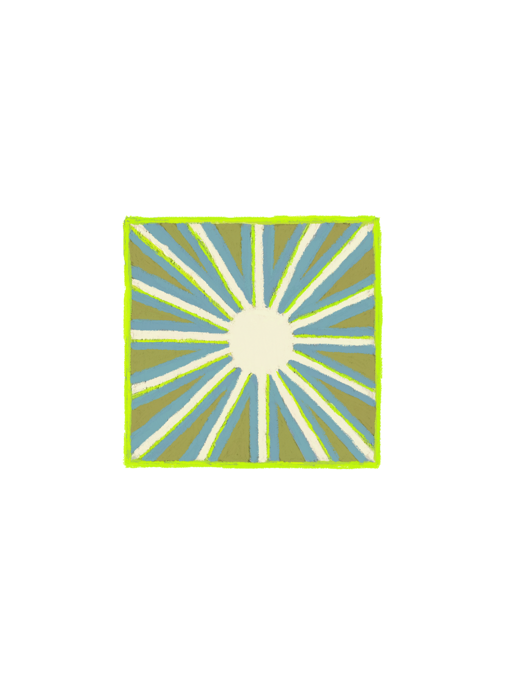 GREEN SUN - men’s t-shirt