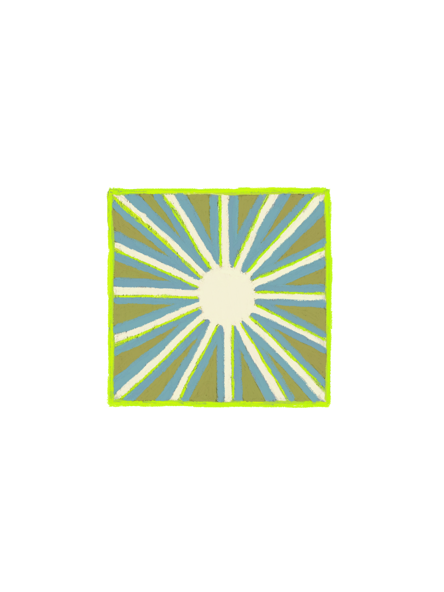 GREEN SUN - men’s t-shirt