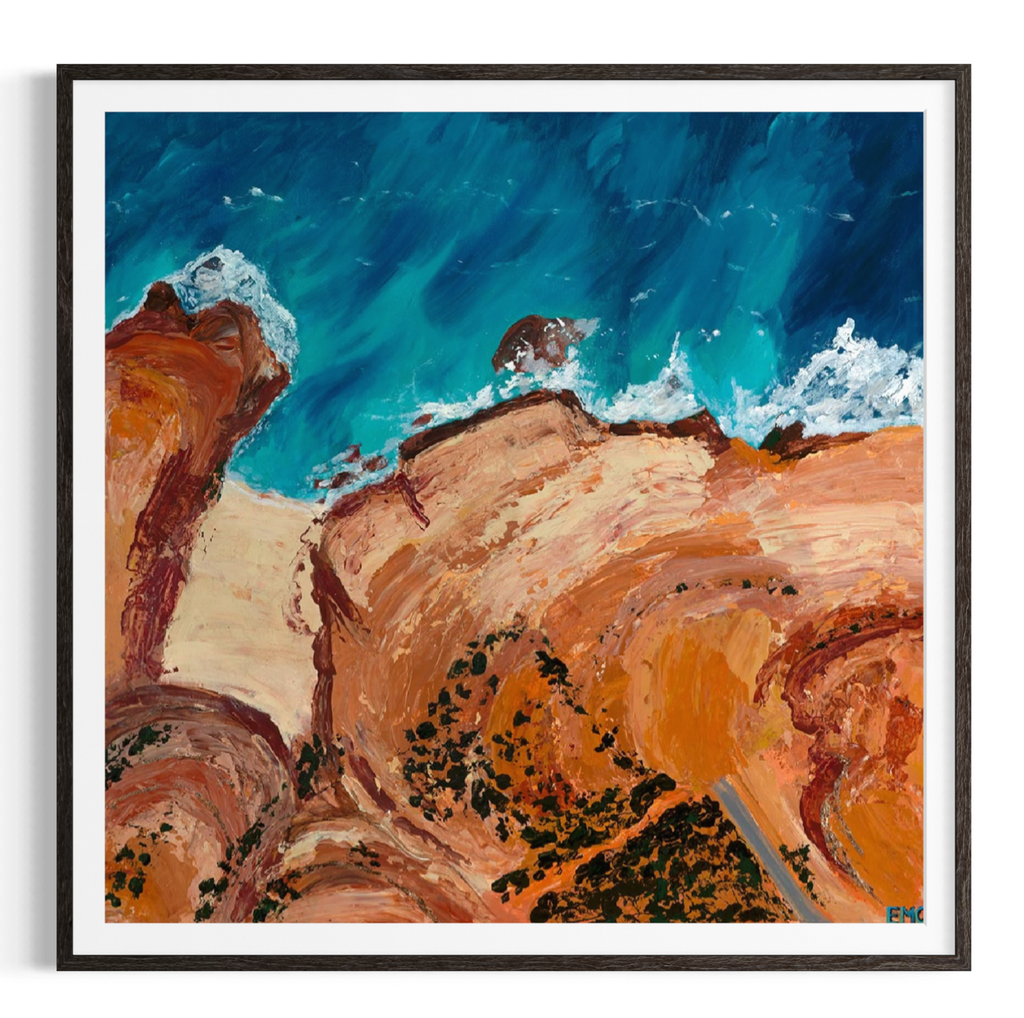 The secret cove - Paper PRINT (Framed/unframed)