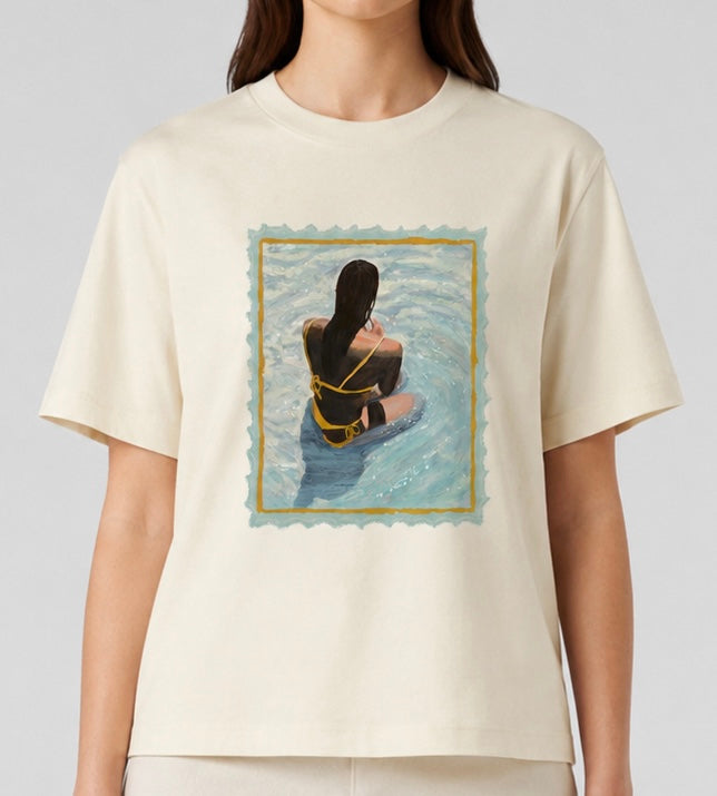 SITTING IN THE SHALLOWS - Women's t-shirt