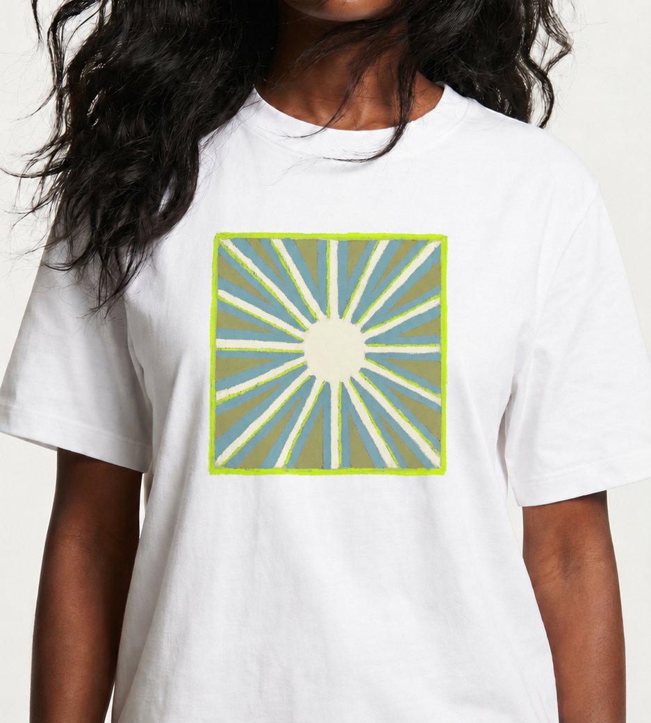 GREEN SUN - Women's t-shirt