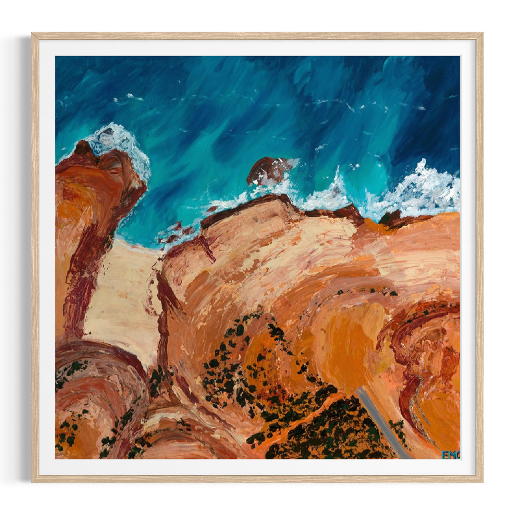 The secret cove - Paper PRINT (Framed/unframed)