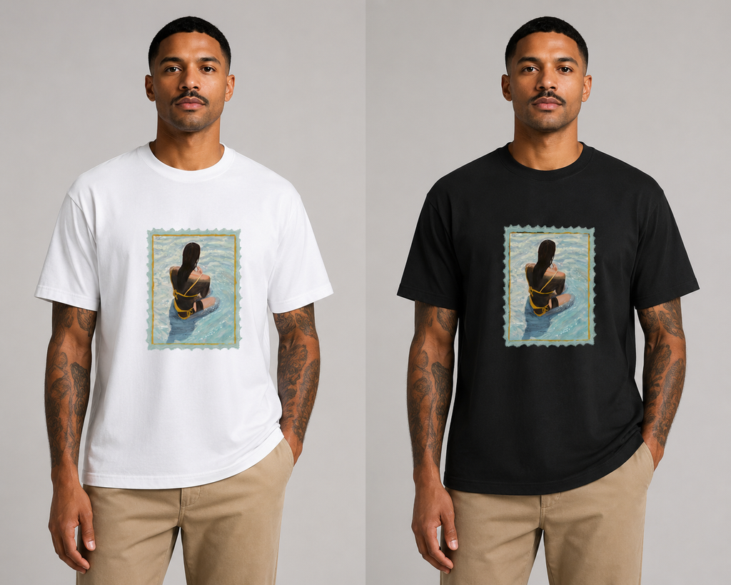 SITTING IN THE SHALLOWS - men’s t-shirt