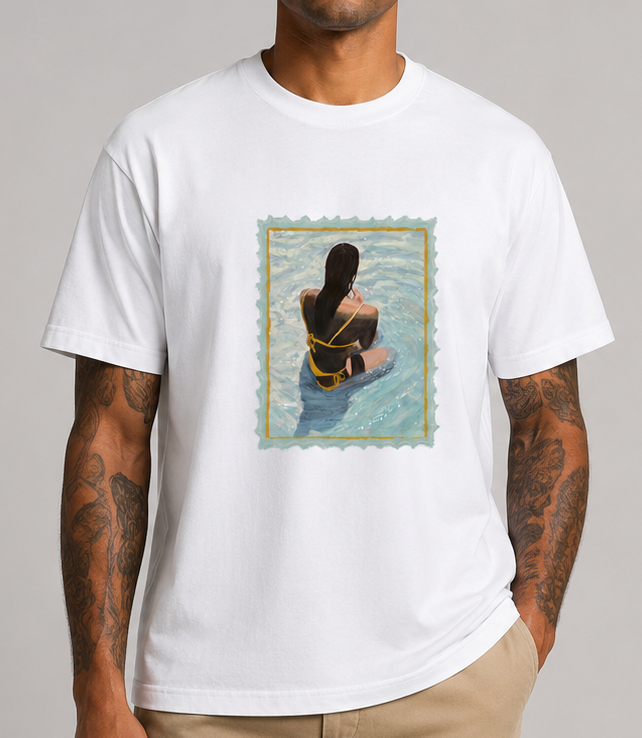SITTING IN THE SHALLOWS - men’s t-shirt