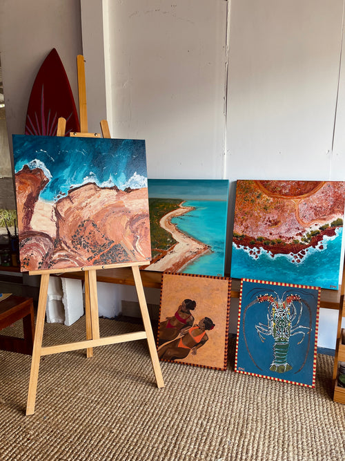 'Trip to the tip of the Cape' original artwork by Erin Collins