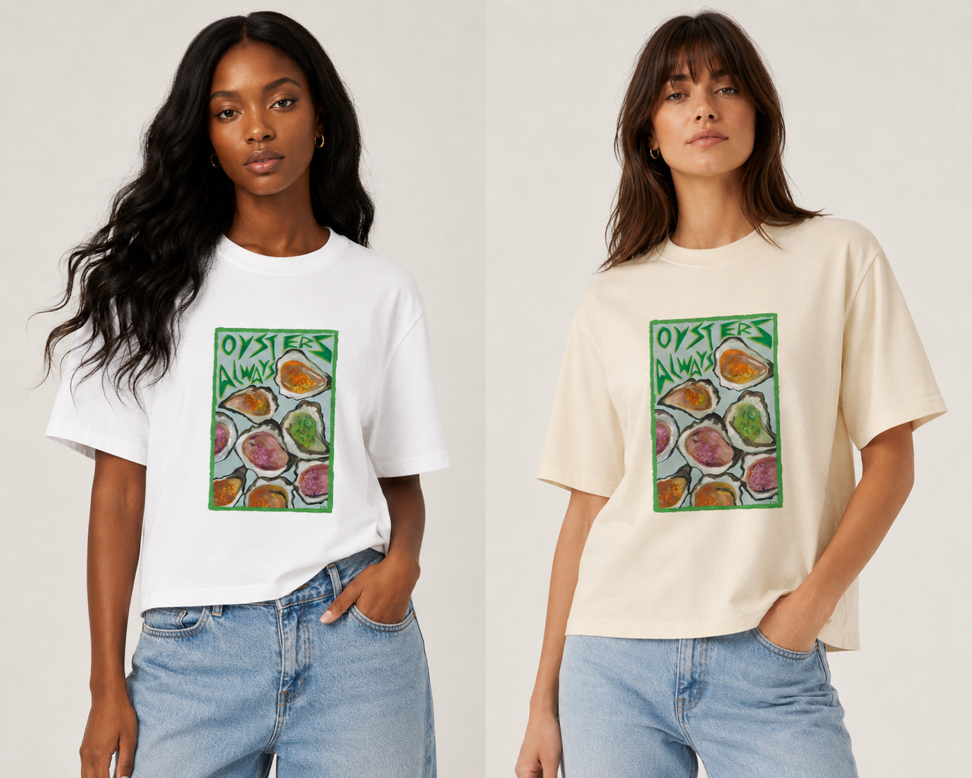 OYSTERS ALWAYS - Women's t-shirt