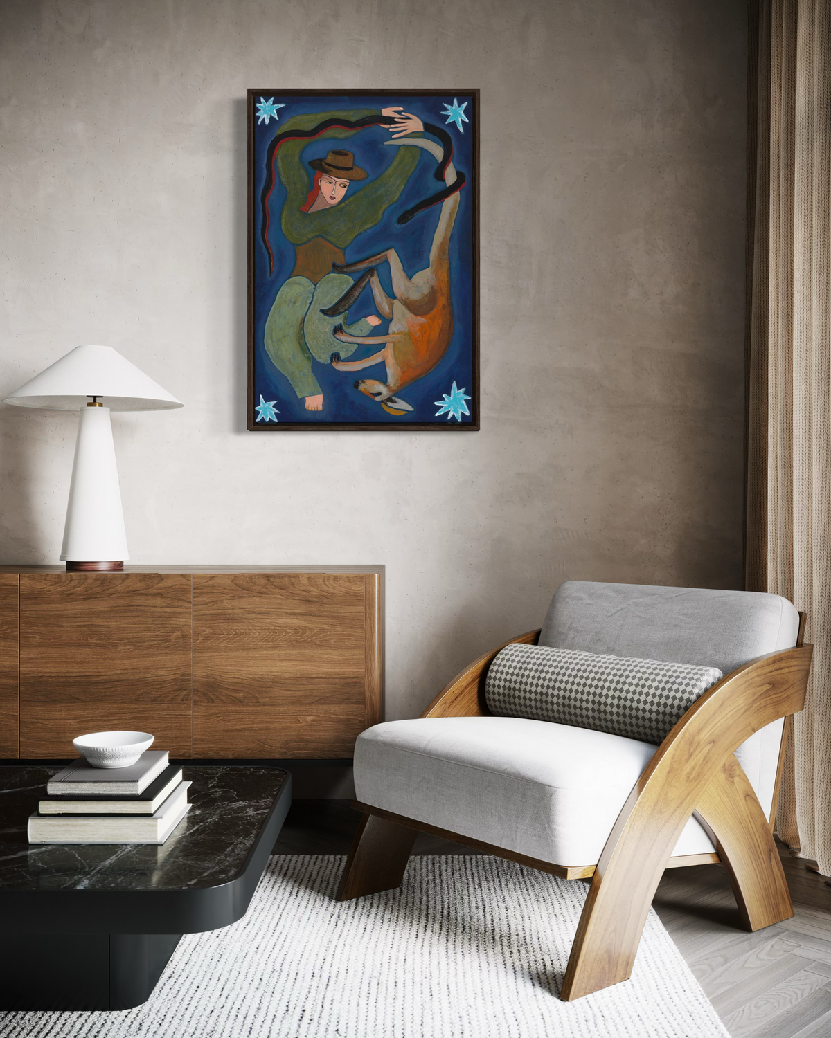 THE STARS - Paper PRINT (Framed/unframed)