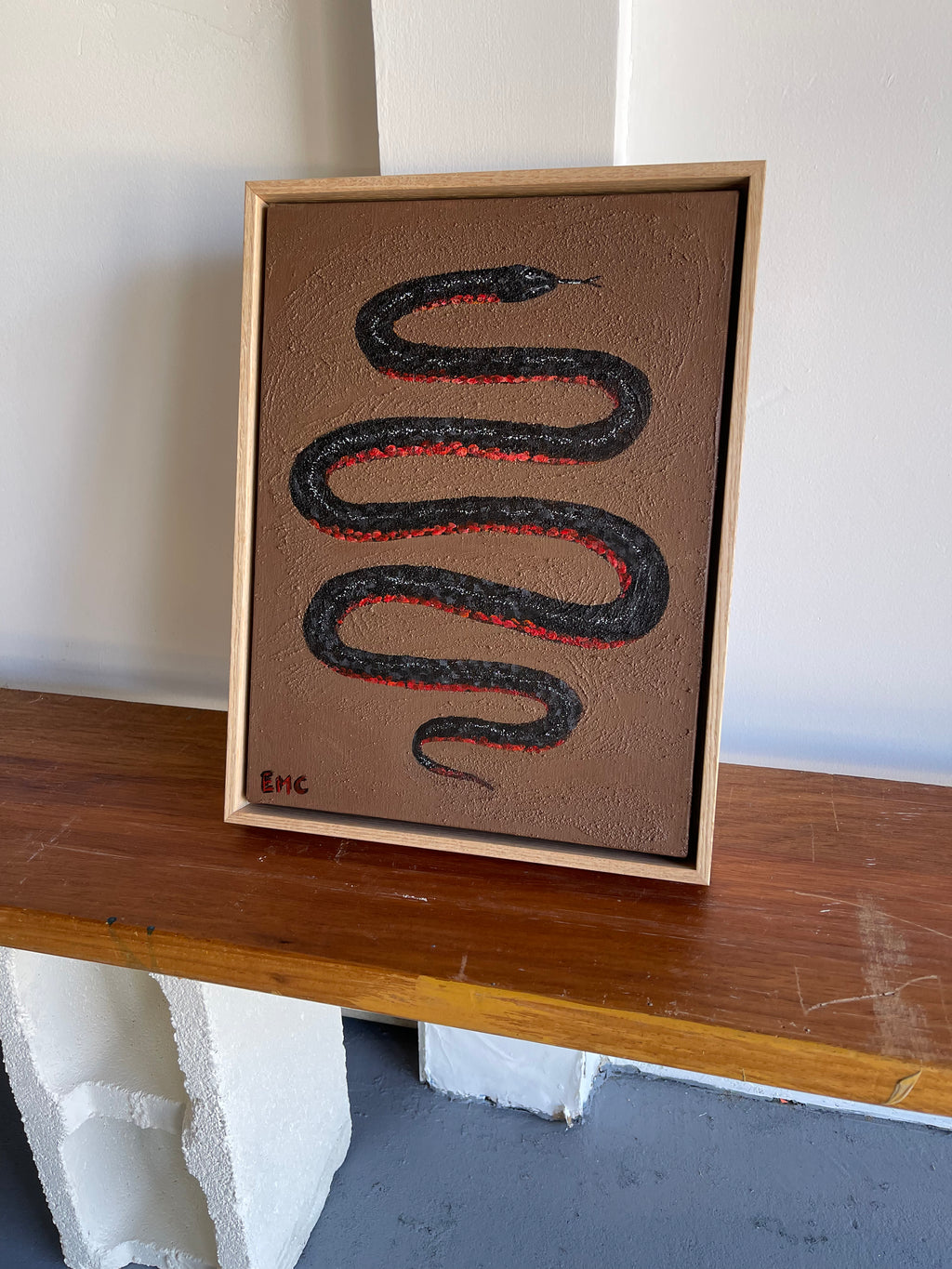 Red-bellied black snake