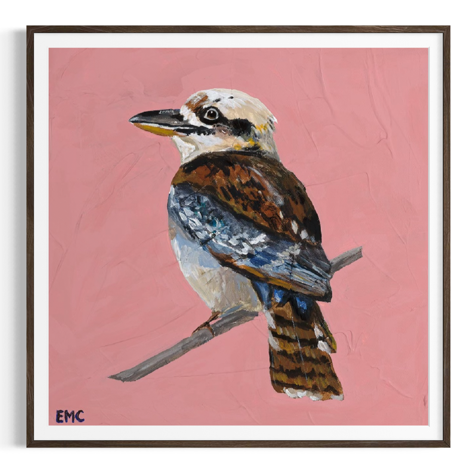 Kookaburra - Paper PRINT (Framed/unframed)