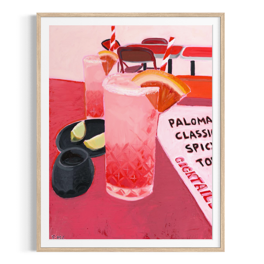 Palomas for two - Paper PRINT (Framed/unframed)