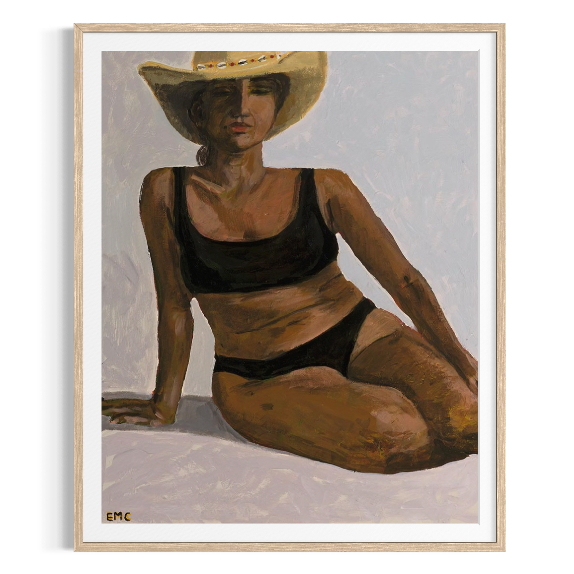 Sunbather - Paper PRINT (Framed/unframed)