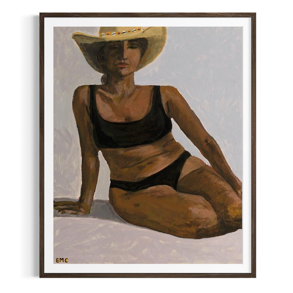 Sunbather - Paper PRINT (Framed/unframed)