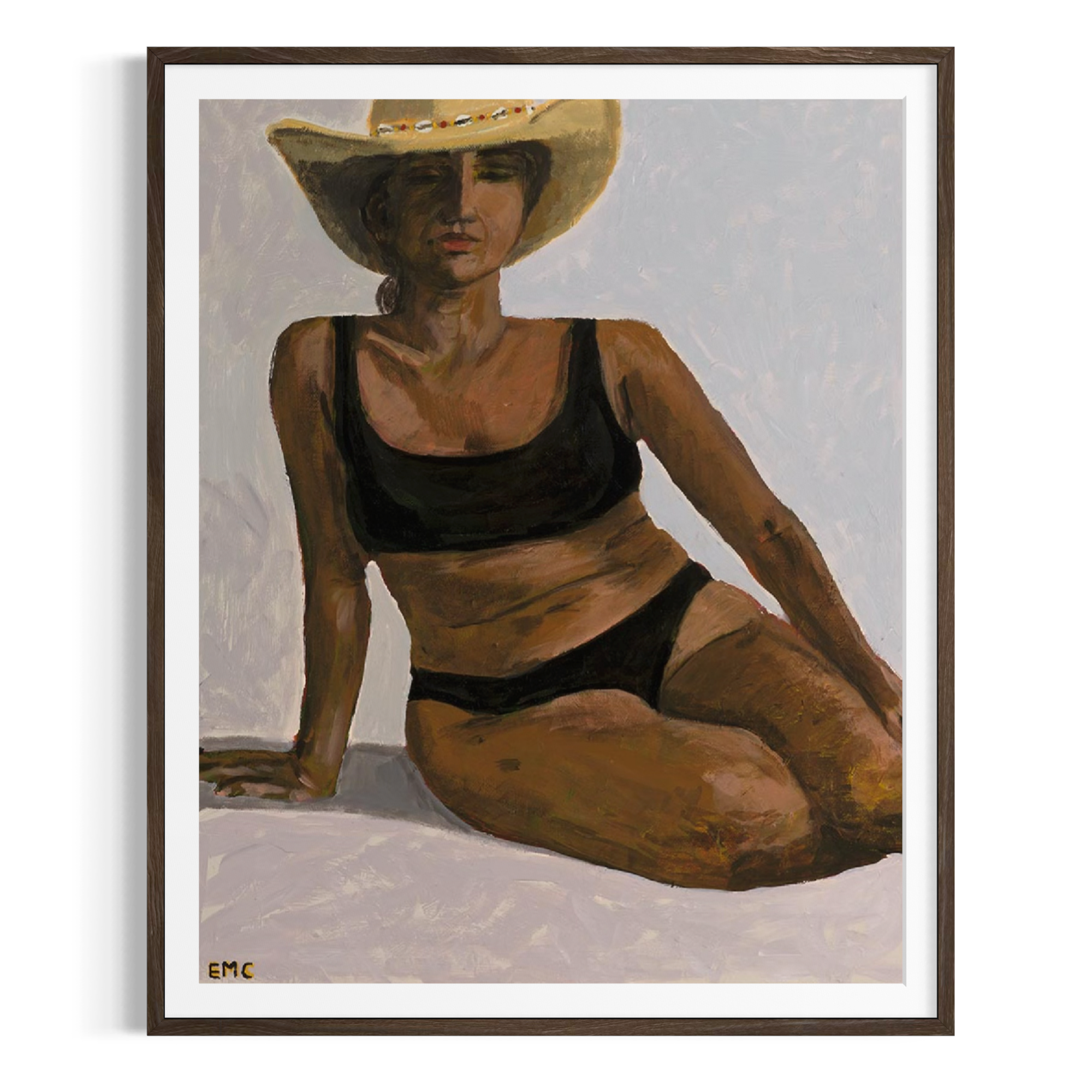 Sunbather - Paper PRINT (Framed/unframed)
