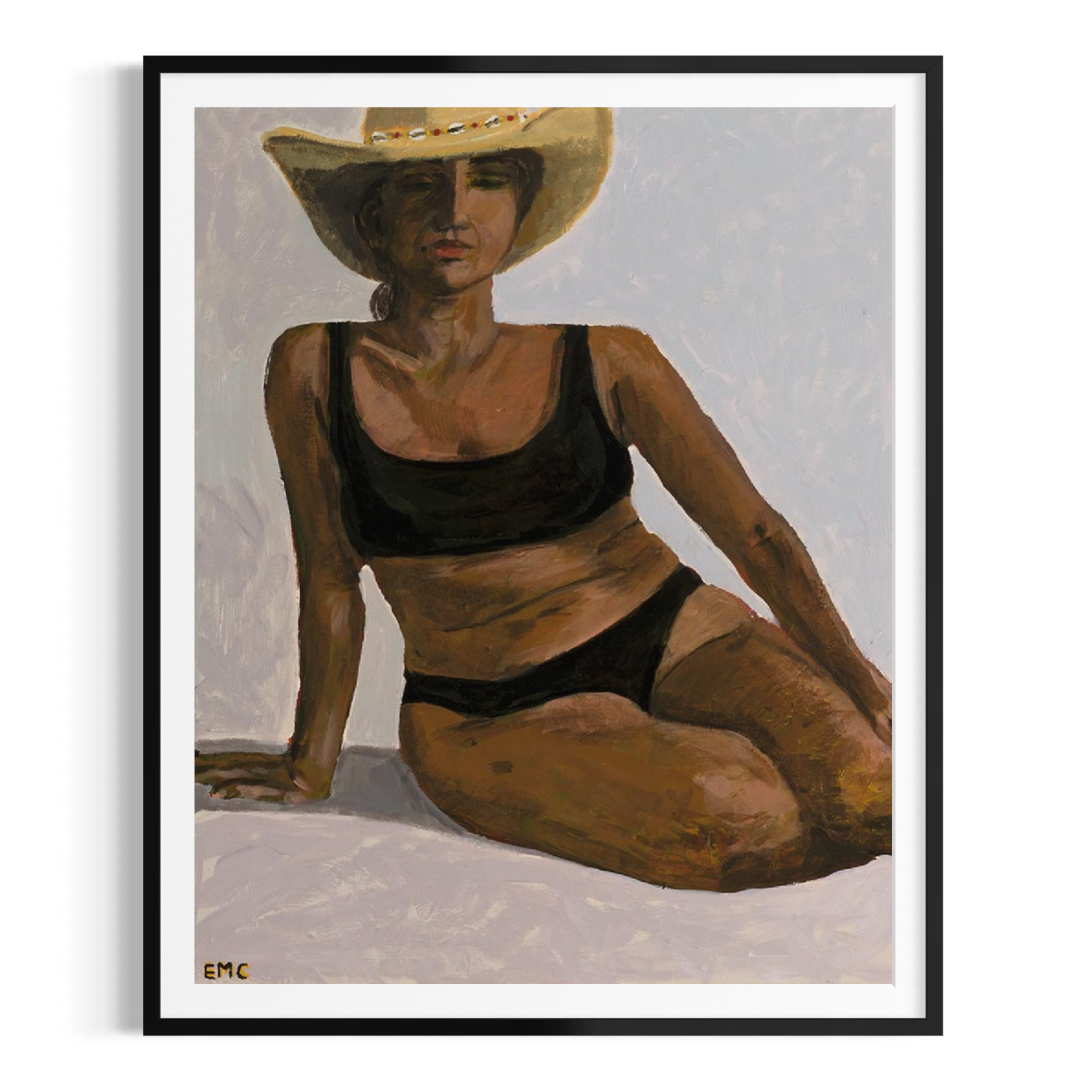Sunbather - Paper PRINT (Framed/unframed)