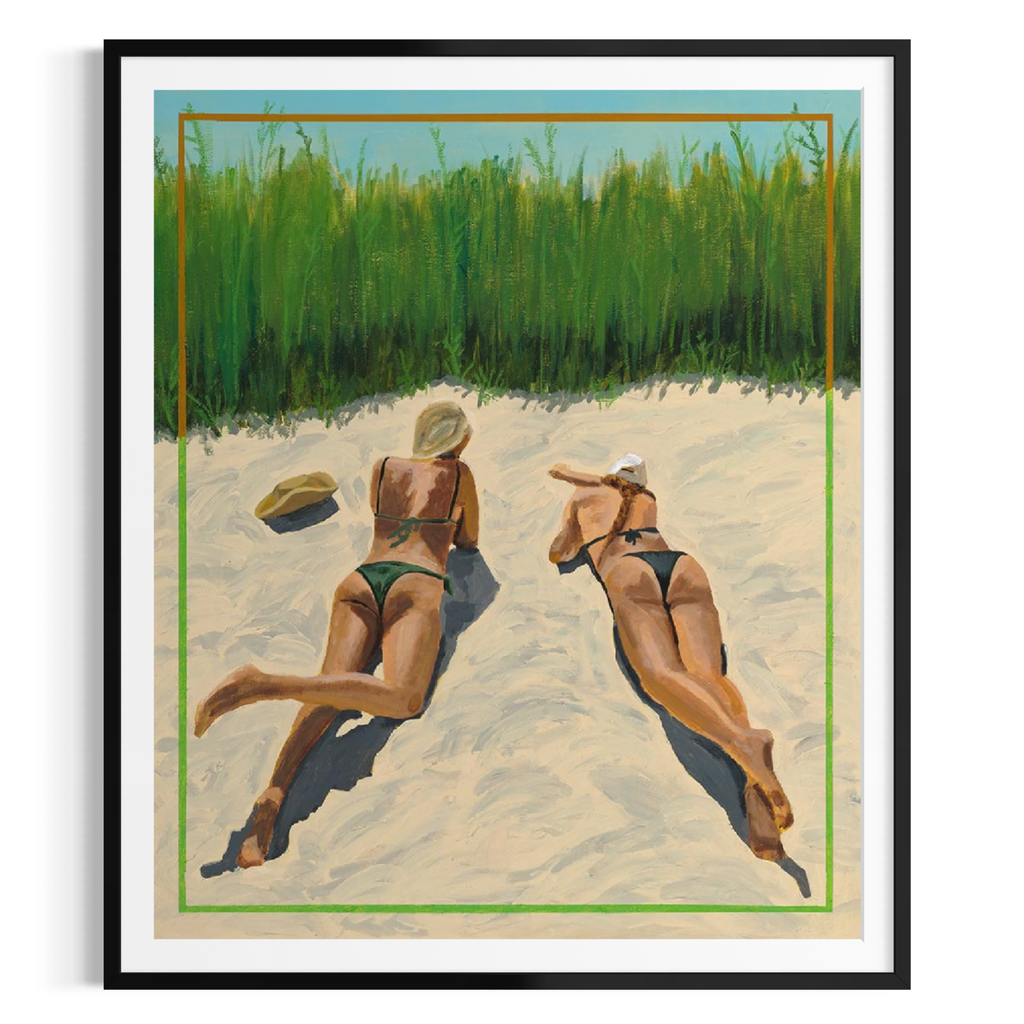 Beach Bums - Paper PRINT (Framed/unframed)