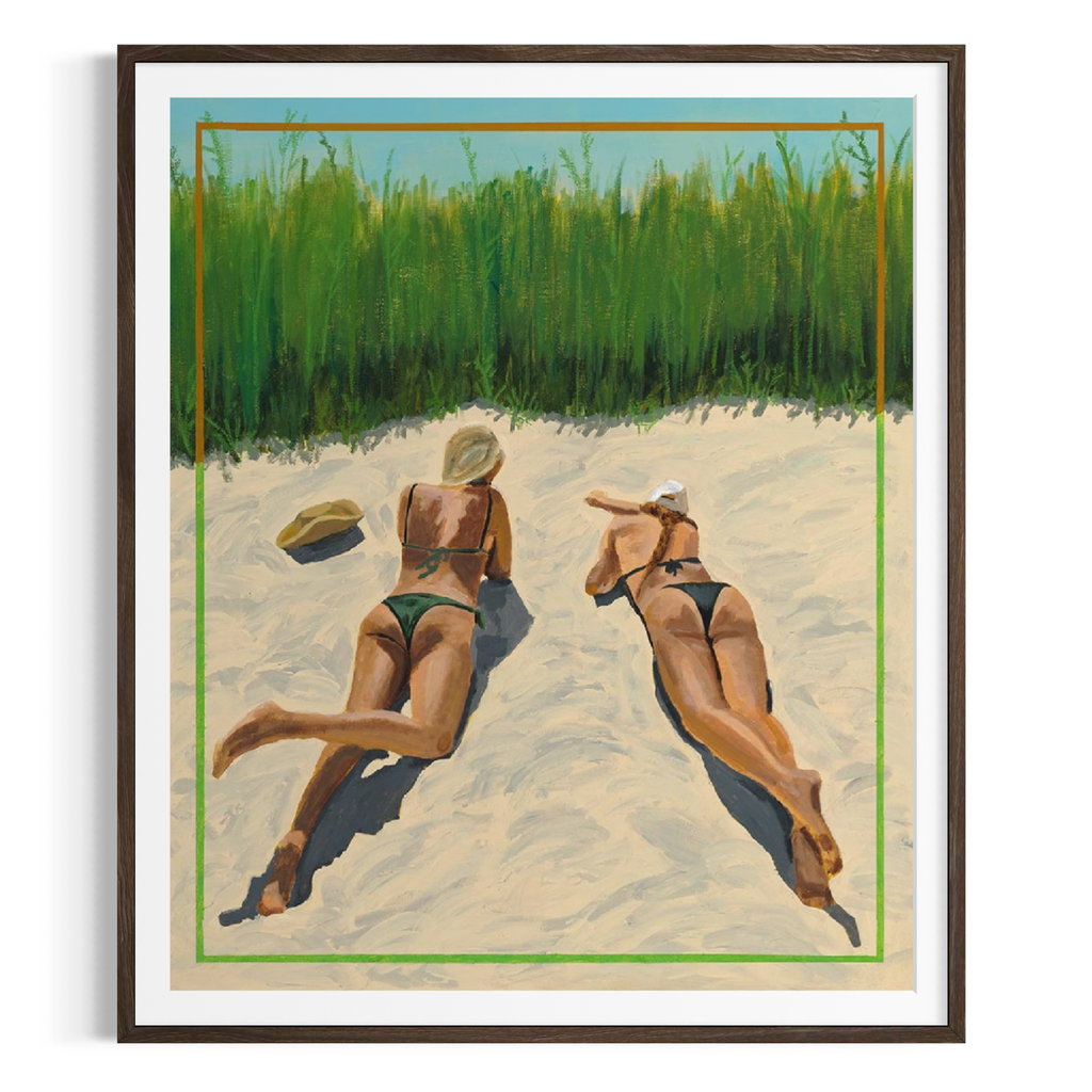 Beach Bums - Paper PRINT (Framed/unframed)