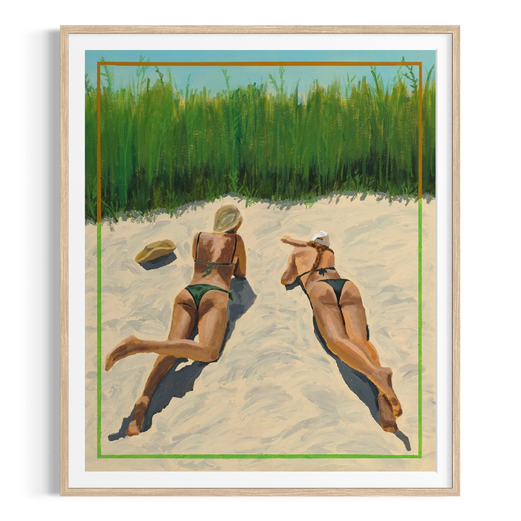 Beach Bums - Paper PRINT (Framed/unframed)