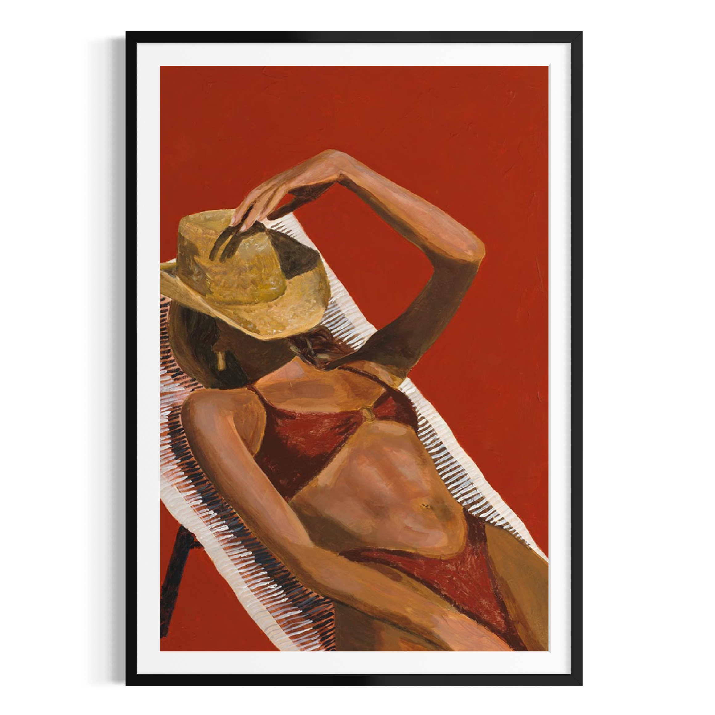 Soak up the sun - Paper PRINT (Framed/unframed)
