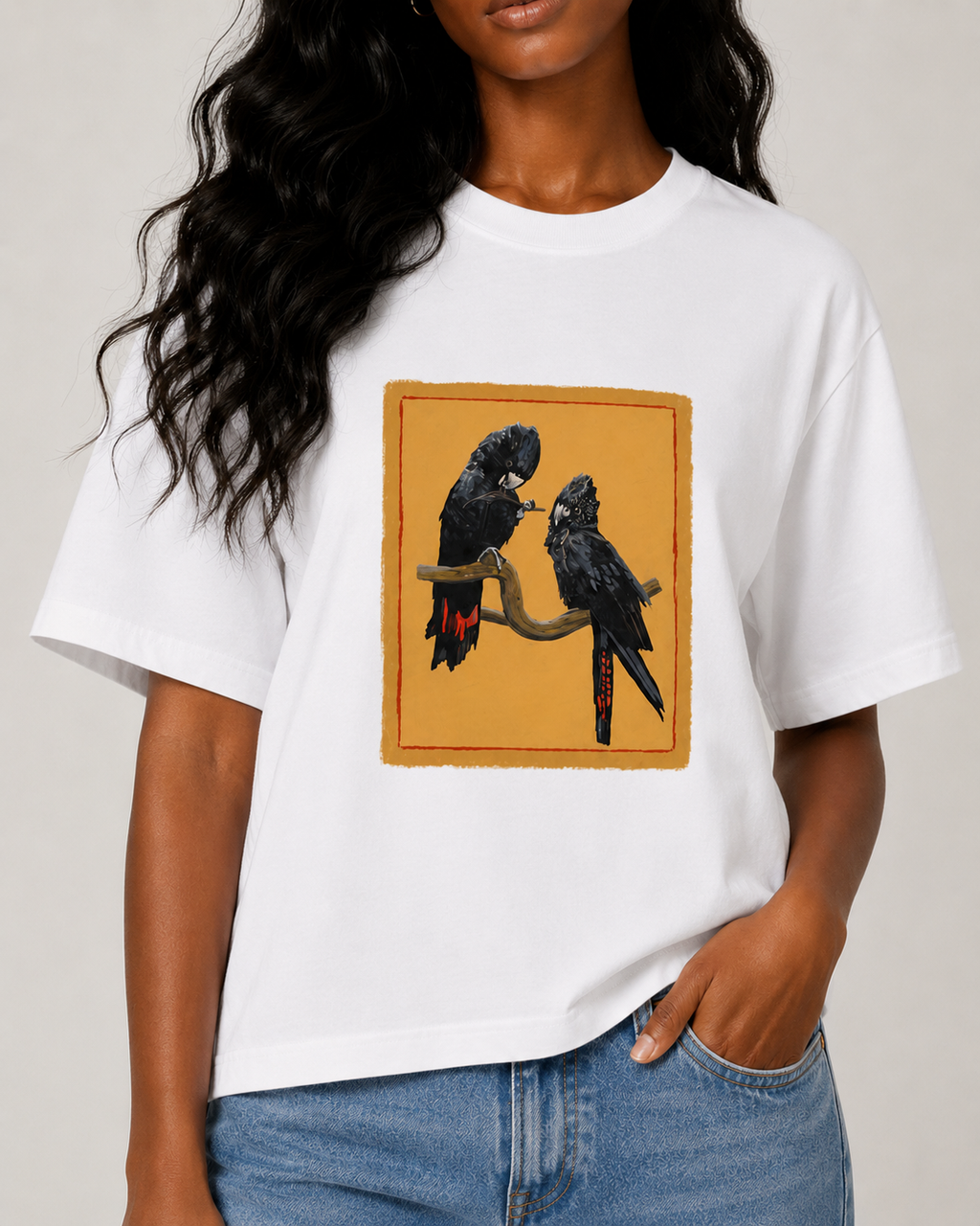 BLACK COCKATOOS - Women's t-shirt