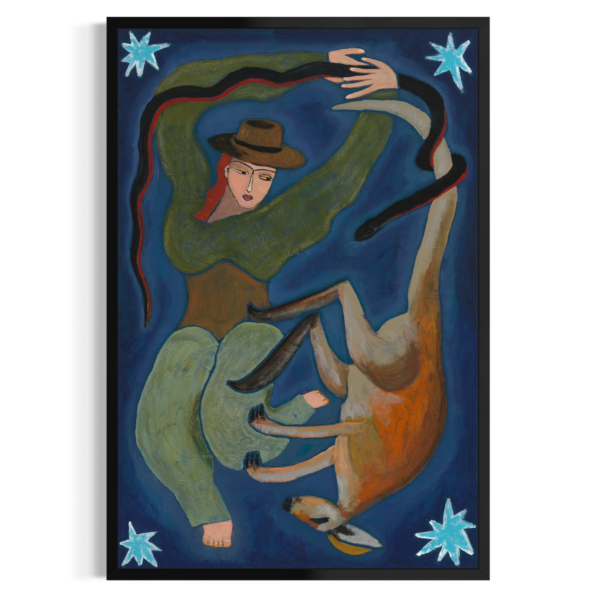 THE STARS - Paper PRINT (Framed/unframed)