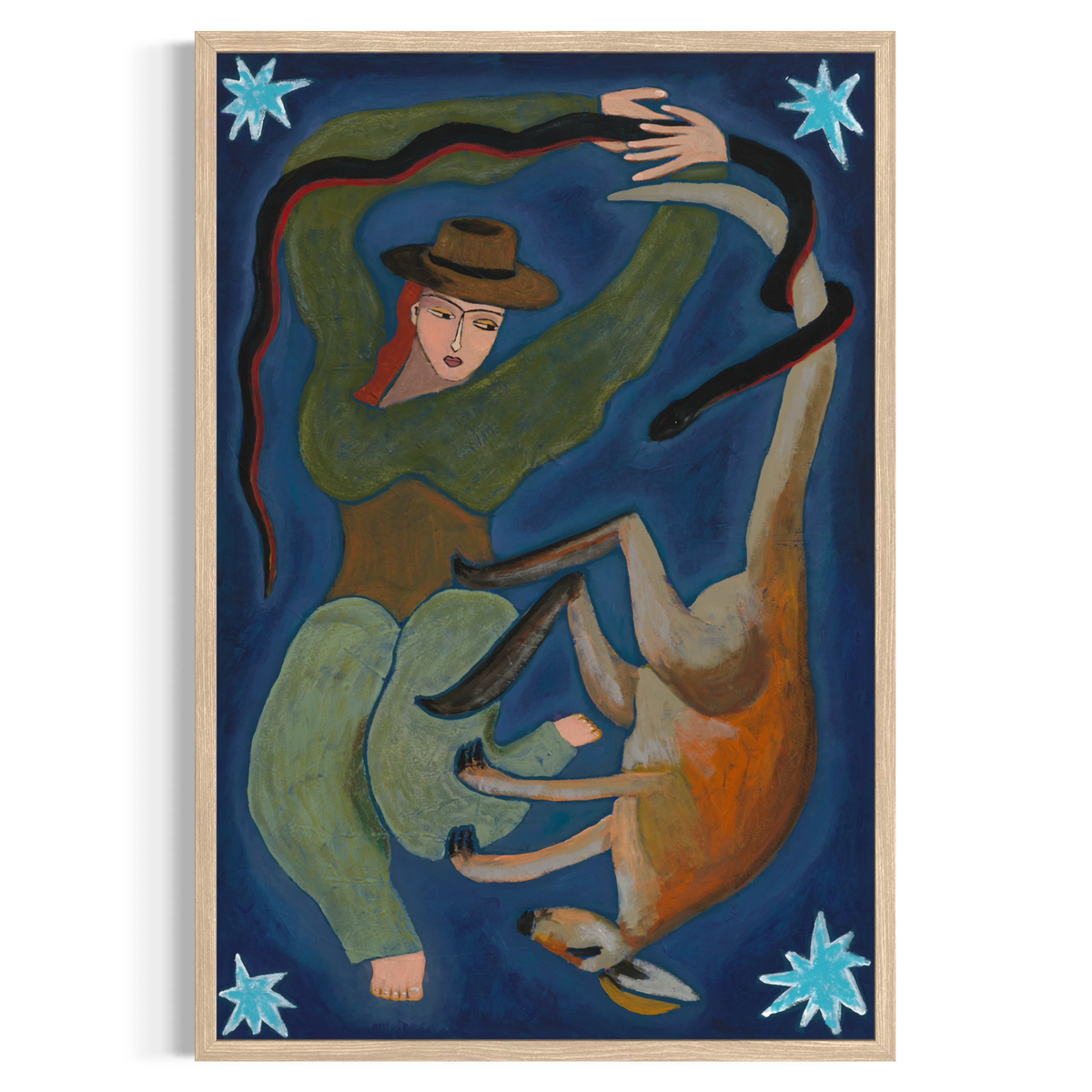 THE STARS - Paper PRINT (Framed/unframed)