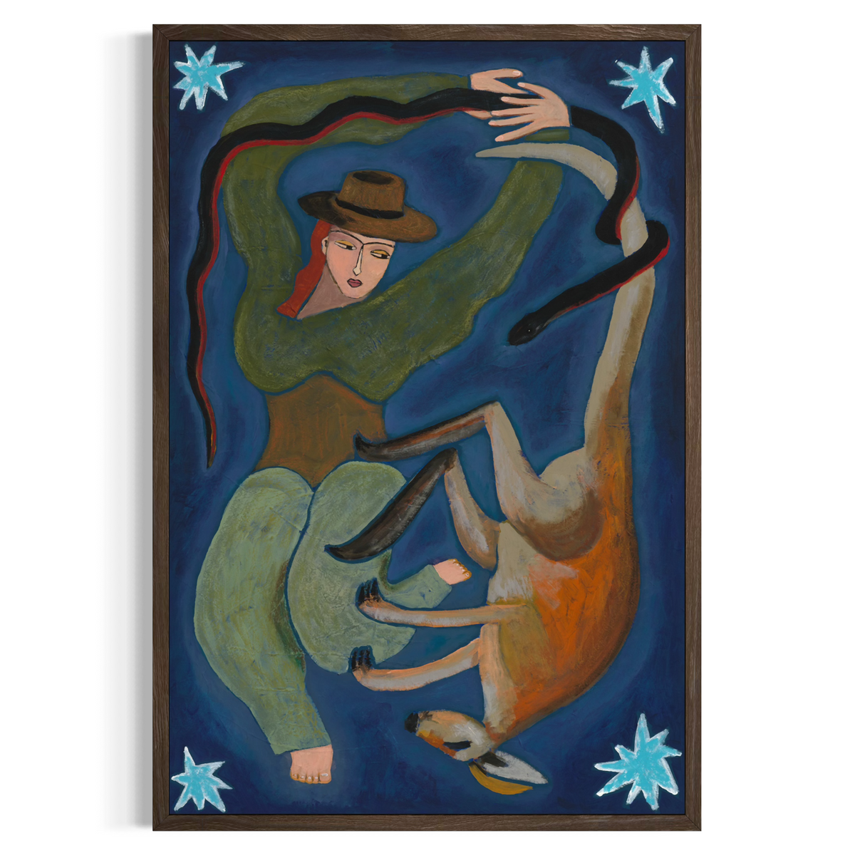 THE STARS - Paper PRINT (Framed/unframed)