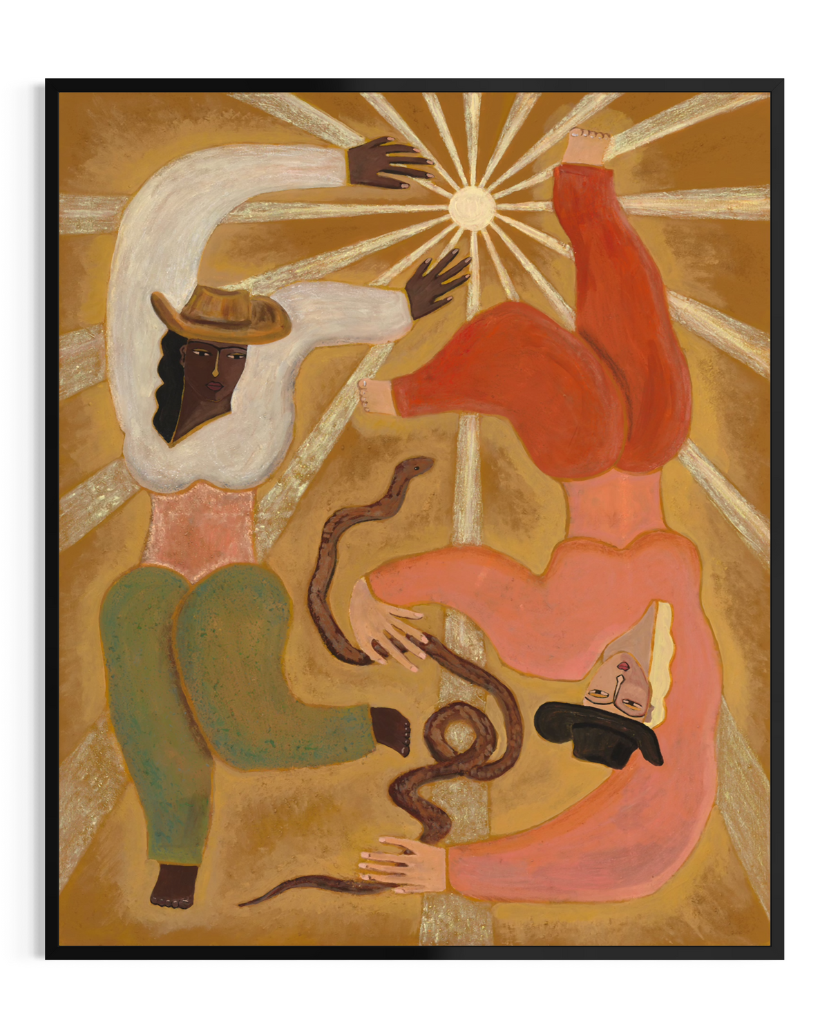 THE SUN - Paper PRINT (Framed/unframed)