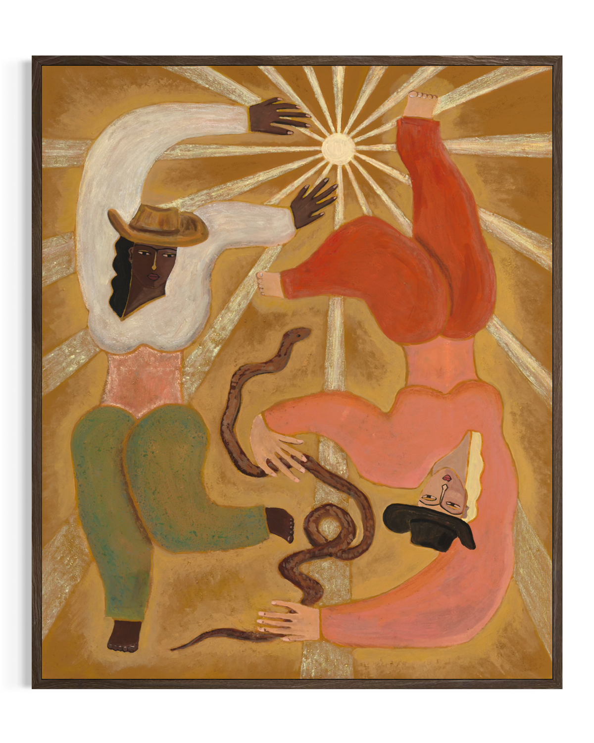 THE SUN - Paper PRINT (Framed/unframed)