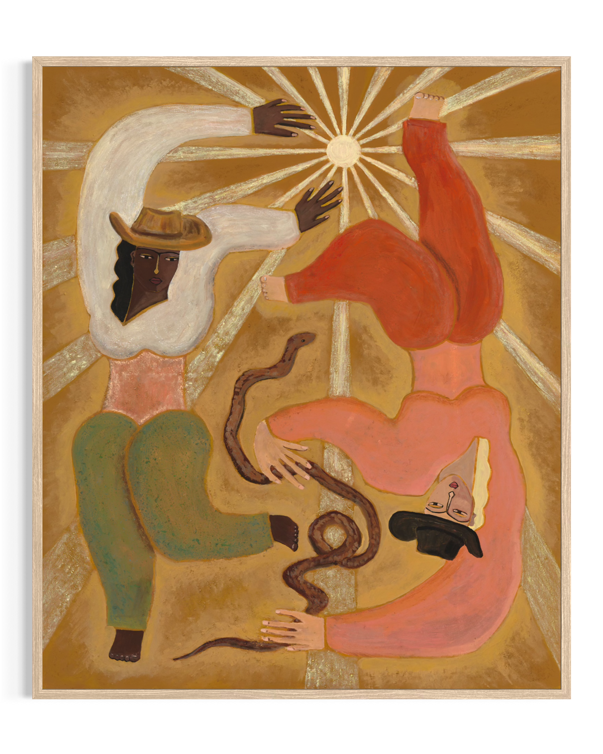 THE SUN - Paper PRINT (Framed/unframed)