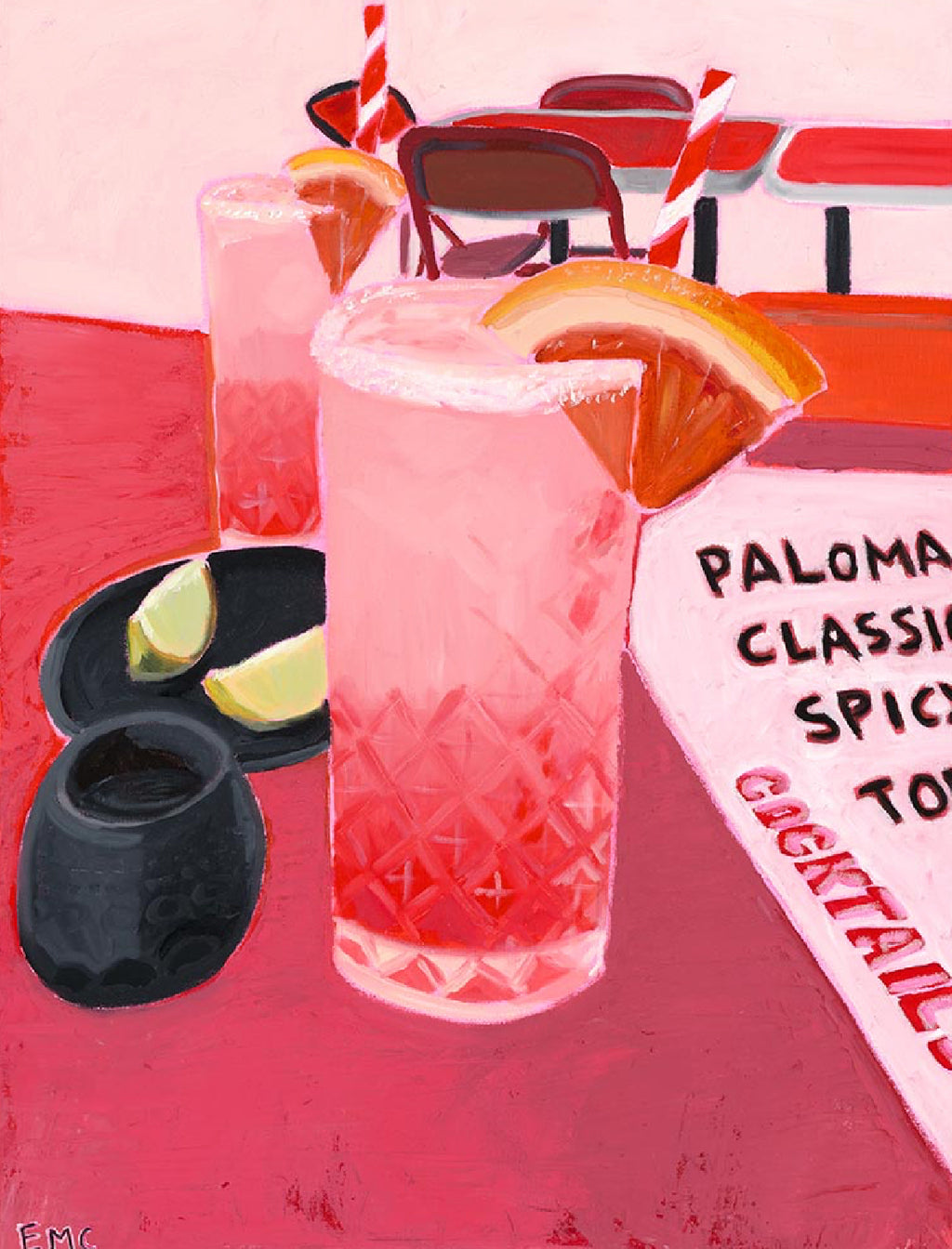 Palomas for two - Paper PRINT (Framed/unframed)