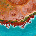 Dirt track to the coast - Paper PRINT (Framed/unframed)