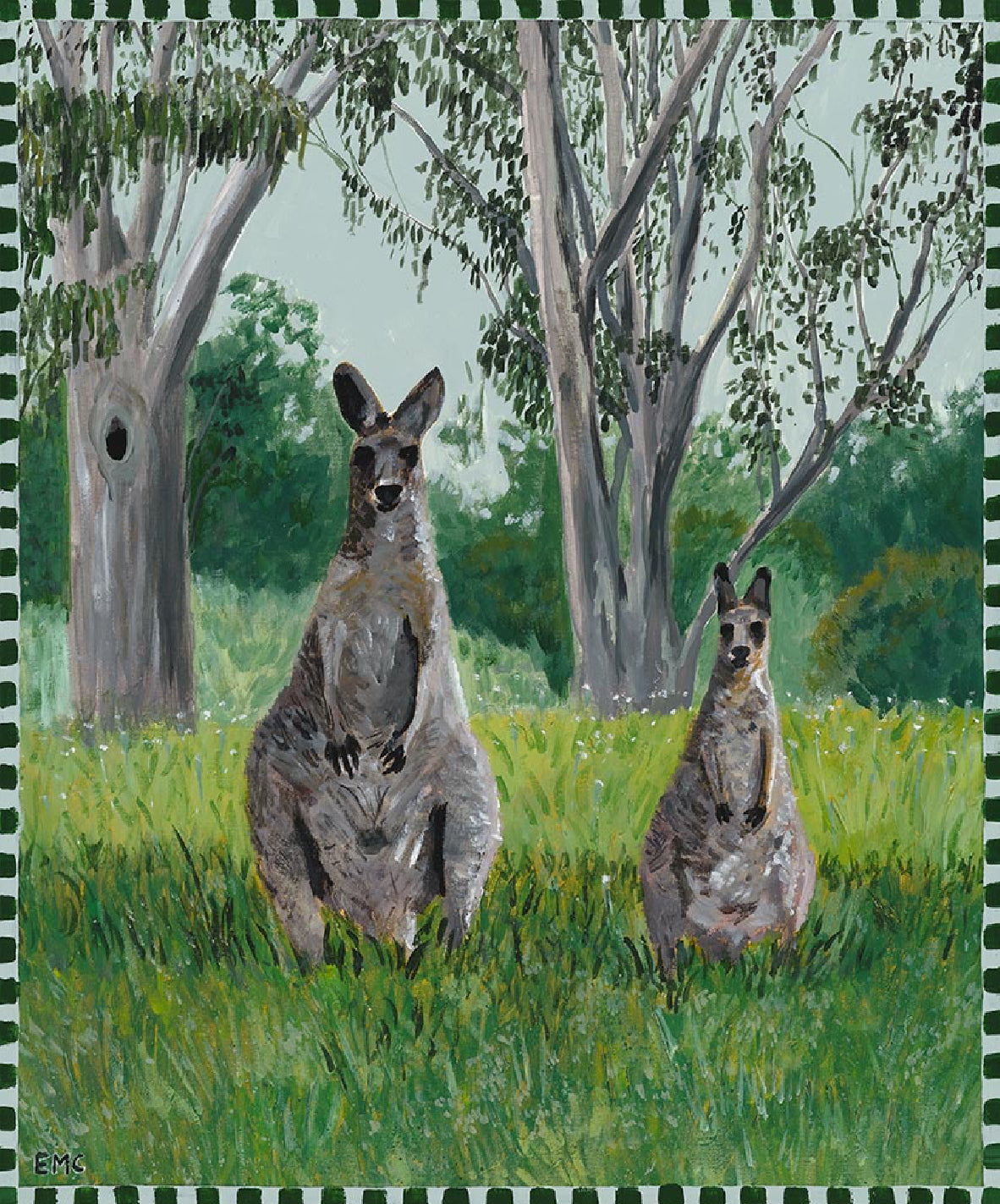 WALLABIES AT THE AIRFIELD