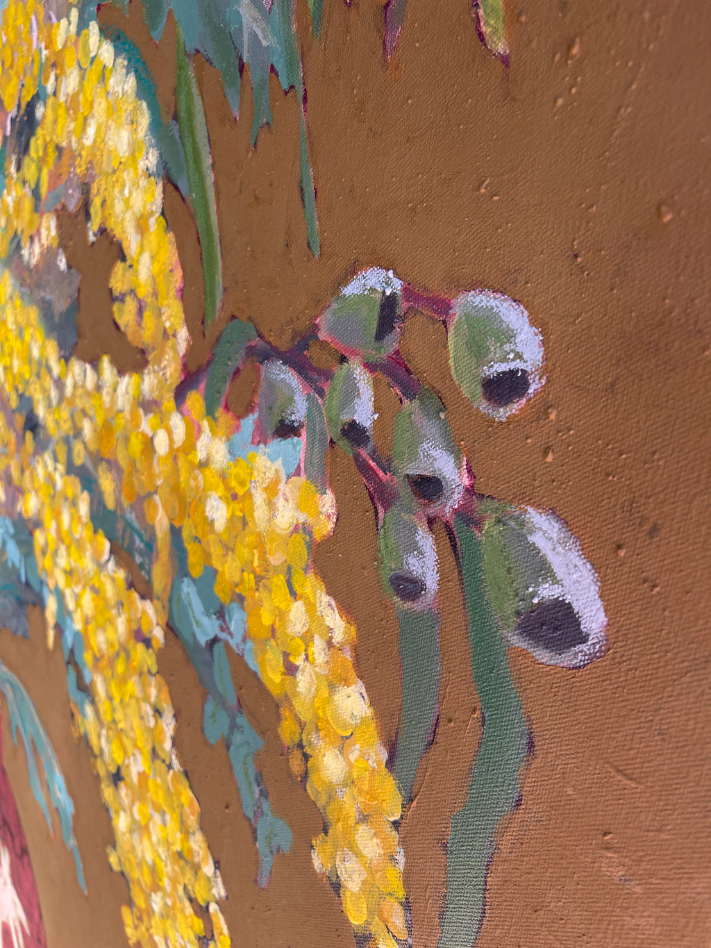 AUSTRALIAN WATTLE IN VASE