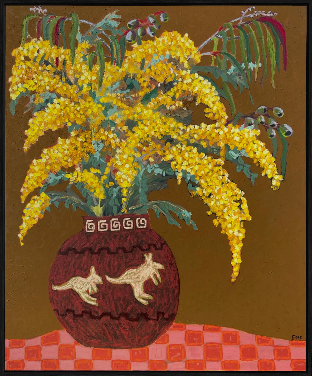 AUSTRALIAN WATTLE IN VASE